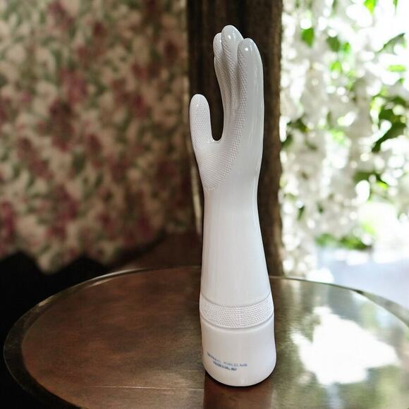 Vtg. Porcelain Latex Glove Mold General Porcelain 1982 Urban Industrial Decor - Picture 2 of 16